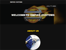 Tablet Screenshot of empirecustoms.net